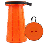360° Portable Compact Telescopic Folding Stool