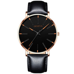 GENEVA Stylish Luxury Ultra Thin Watches